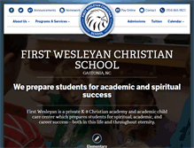 Tablet Screenshot of fwcsfwcs.org